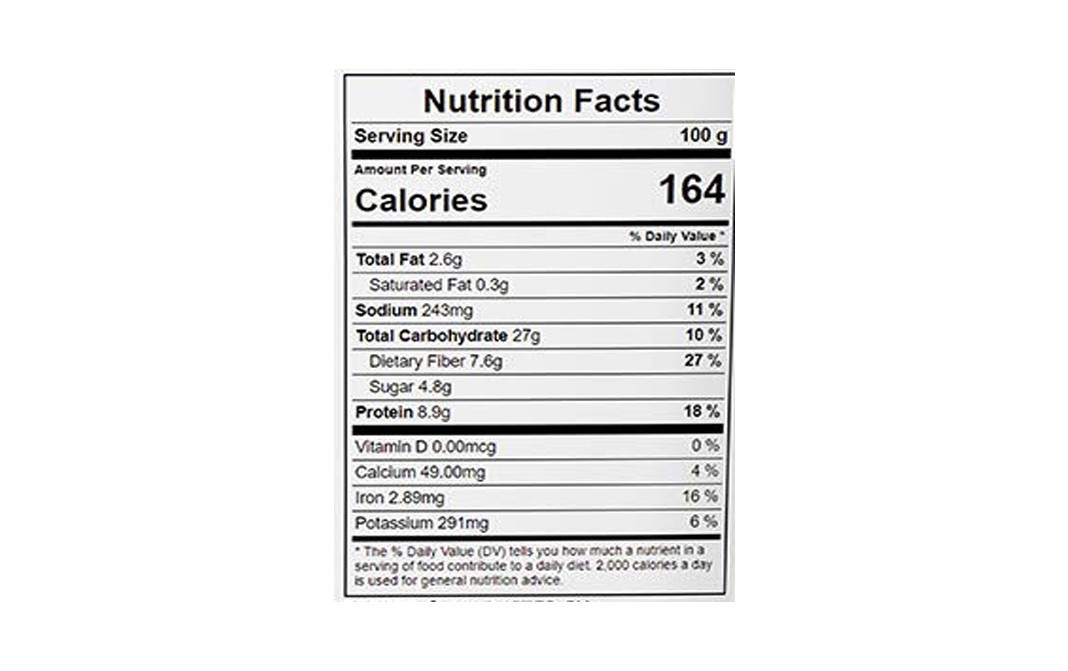 Forest Found Roasted & Salted Chana (Chick Peas)   Pack  400 grams